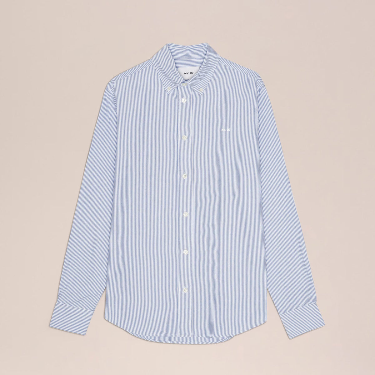 NN07 Colby Shirt - Blue Stripe