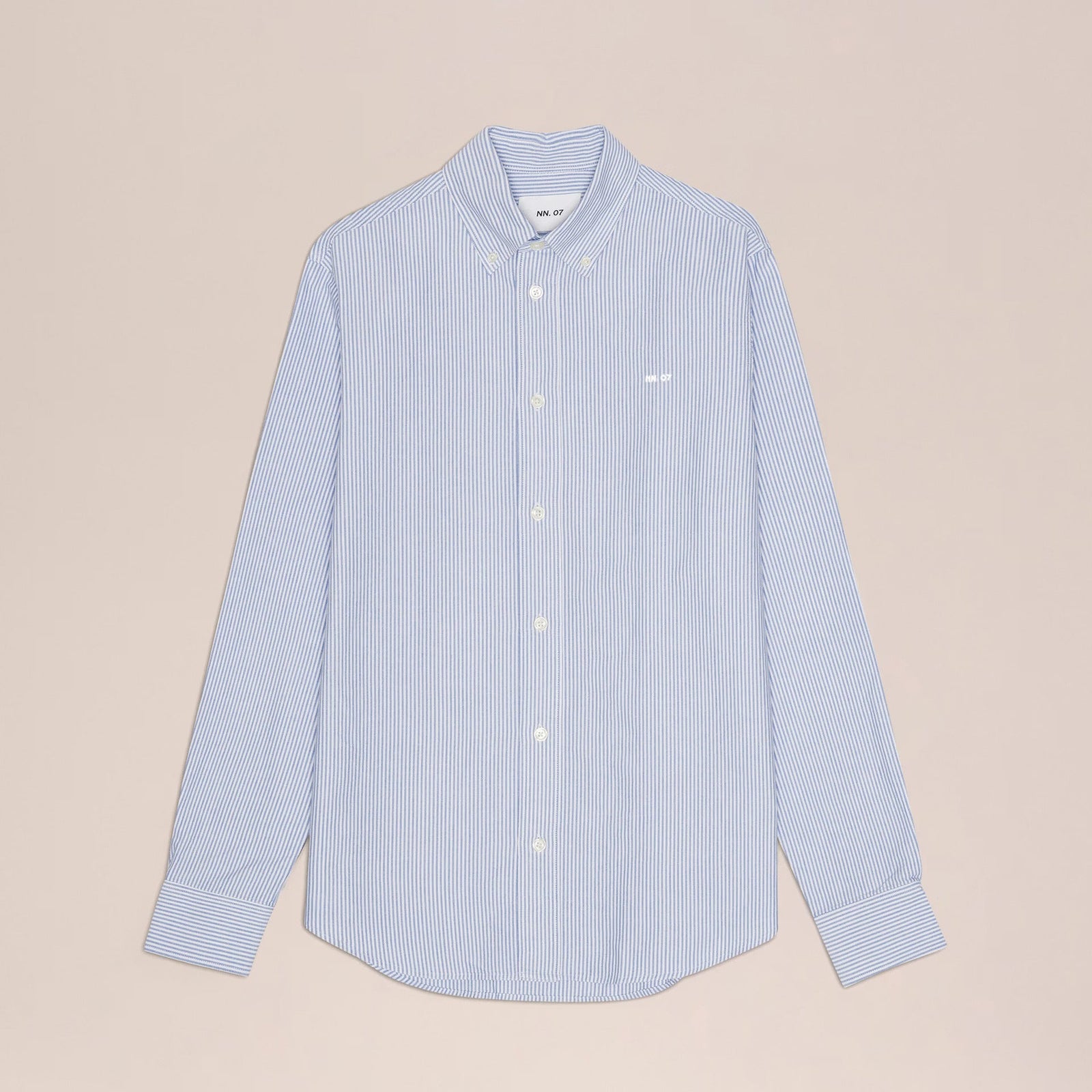 NN07 Colby Shirt - Blue Stripe
