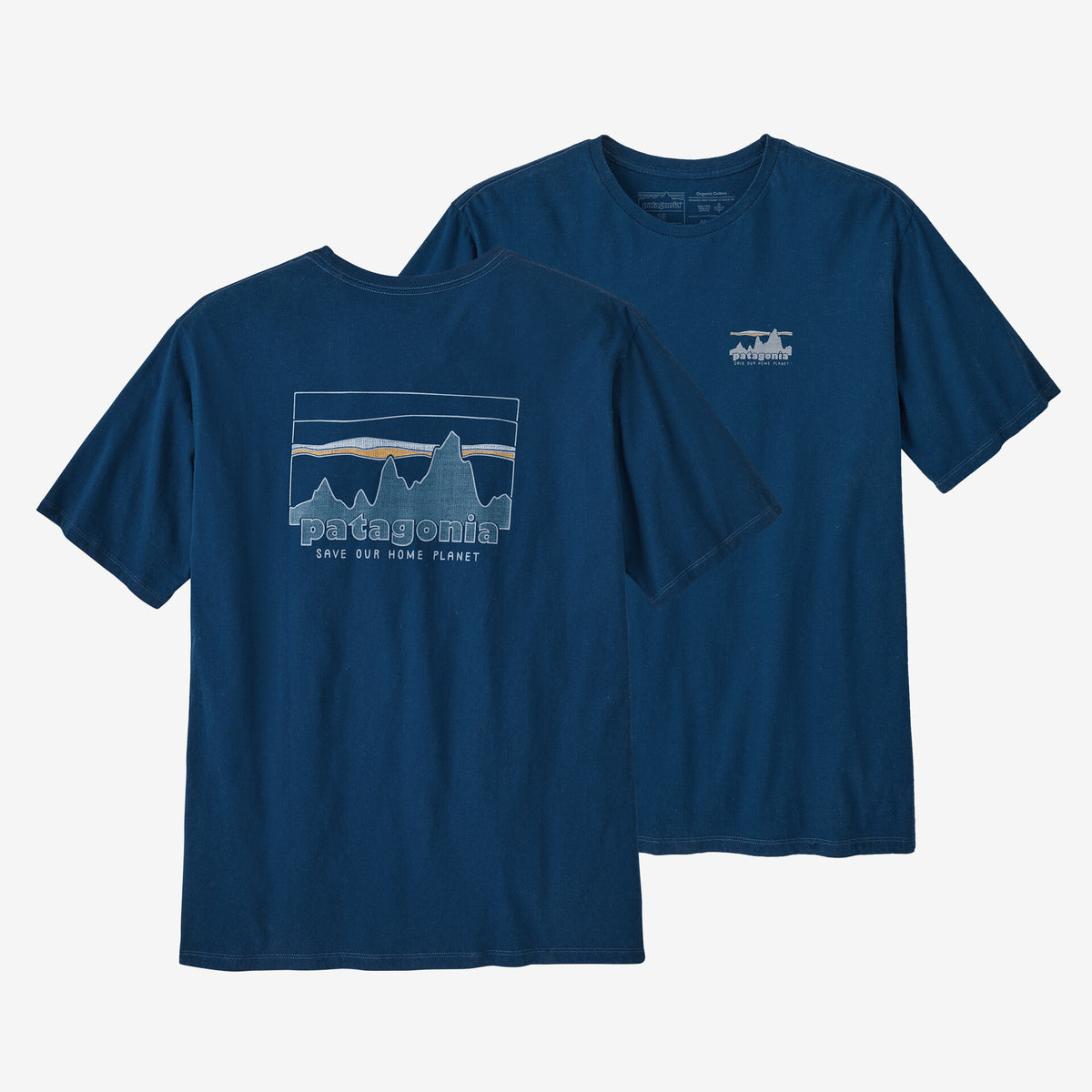 Patagonia 73 Skyline T-Shirt - Lagom Blue