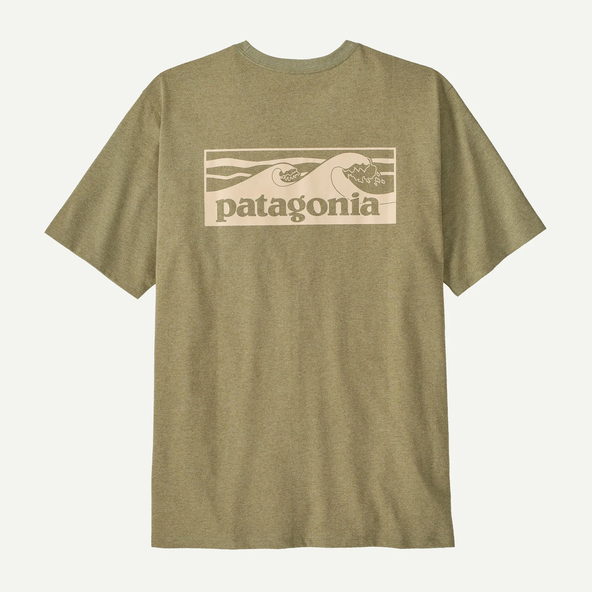 Patagonia Boardshort Logo Pocket T-Shirt - Gumtree Green