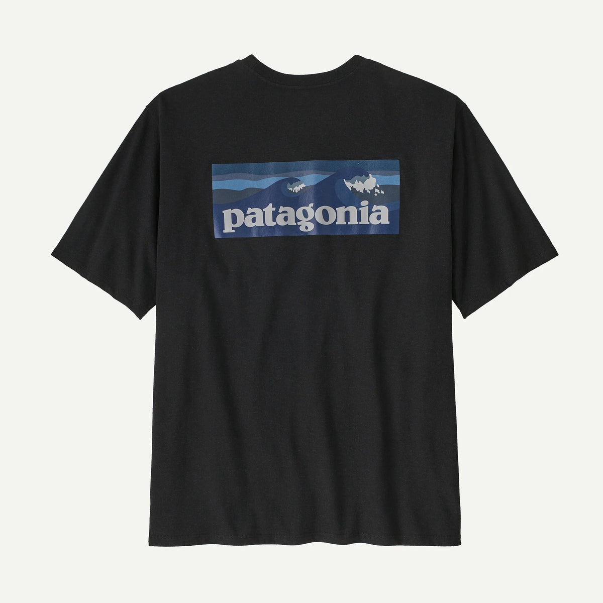 Patagonia Boardshort Logo Pocket T-Shirt - Ink Black