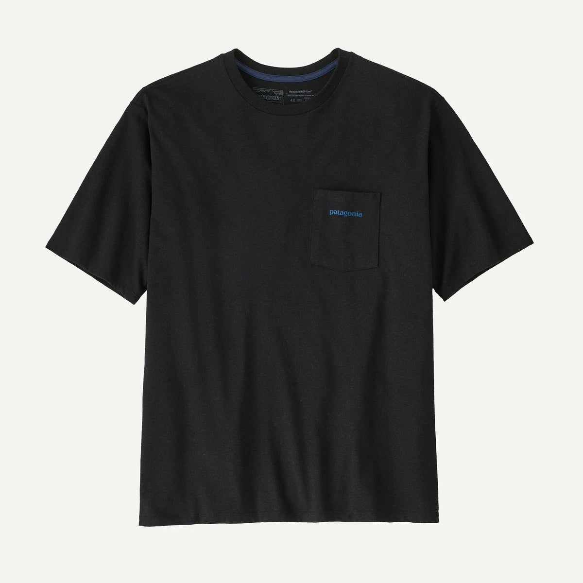 Patagonia Boardshort Logo Pocket T-Shirt - Ink Black