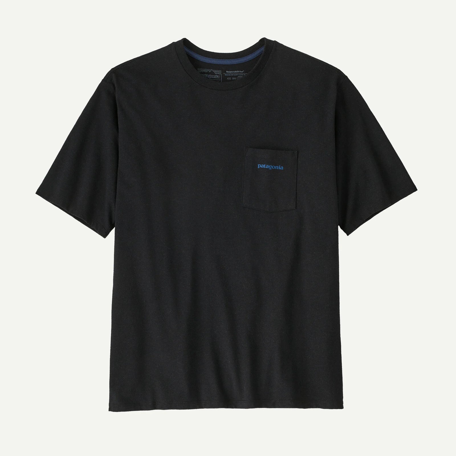 Patagonia Boardshort Logo Pocket T-Shirt - Ink Black