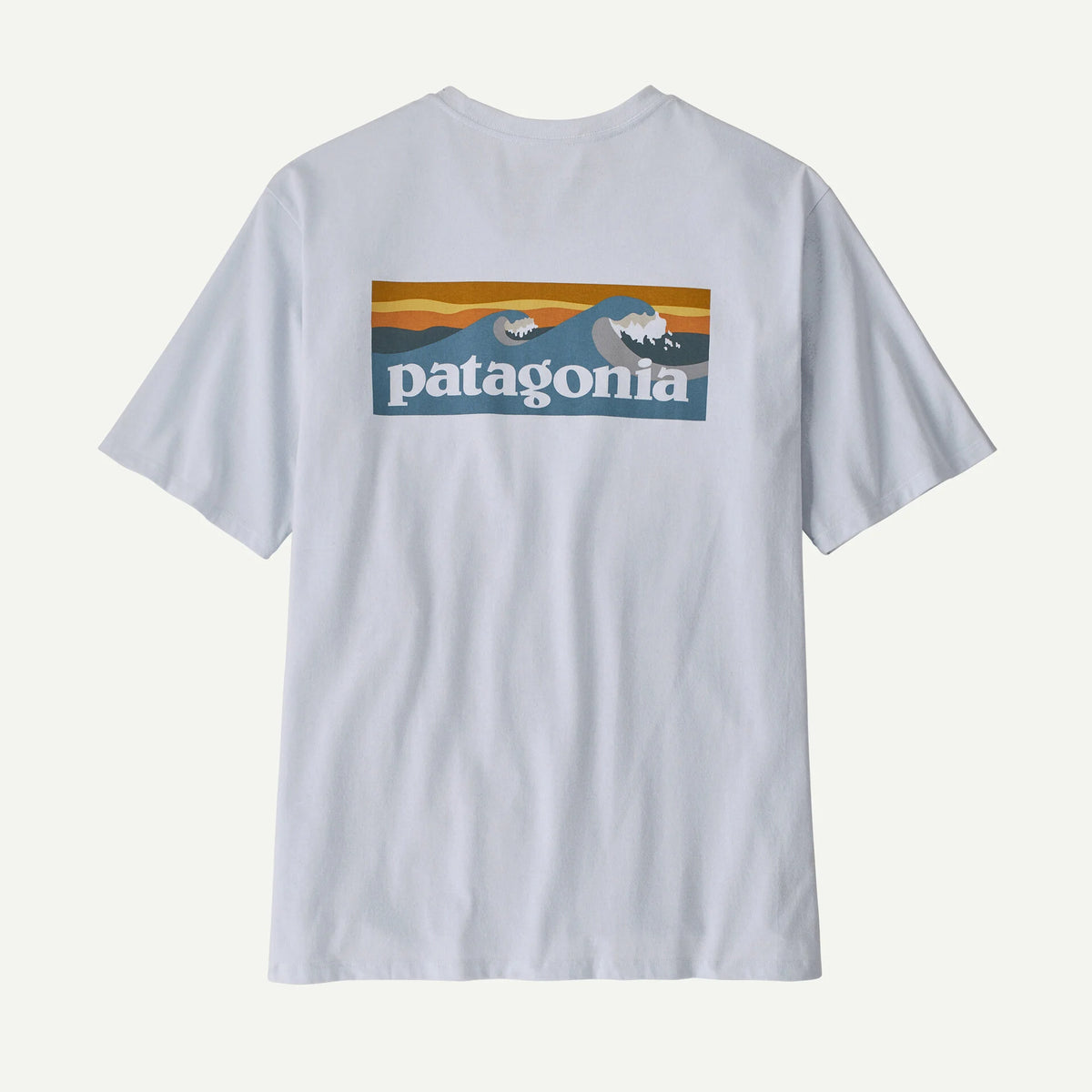 Patagonia Boardshort Logo Pocket T-Shirt - White