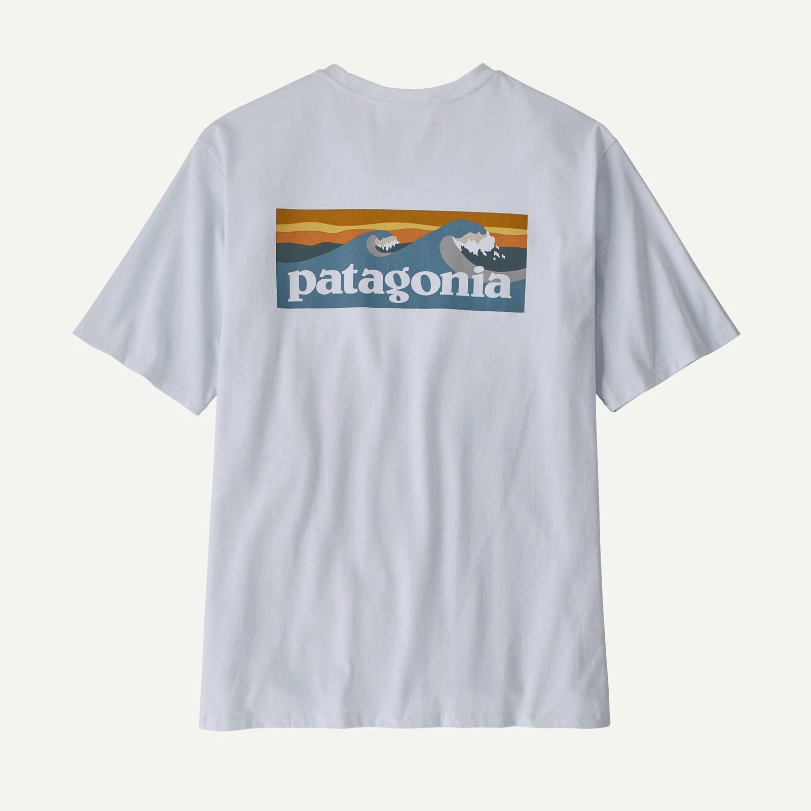 Patagonia Boardshort Logo Pocket T-Shirt - White