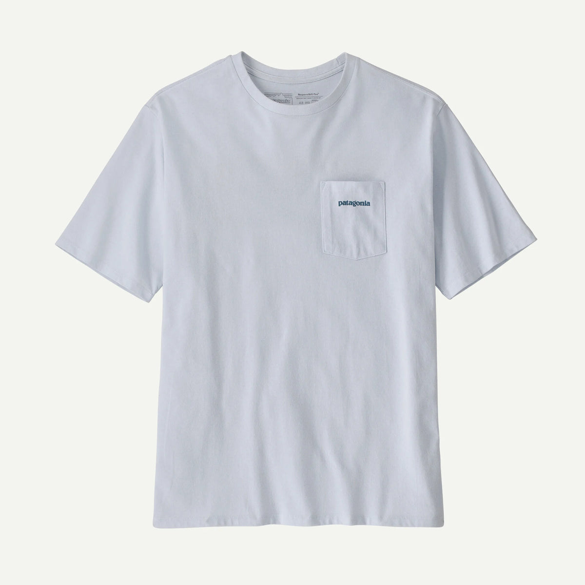 Patagonia Boardshort Logo Pocket T-Shirt - White
