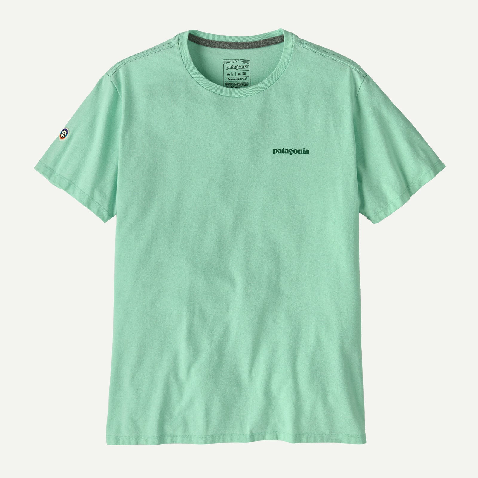 Patagonia Fitz Roy Icon T-Shirt - Rinsed Green