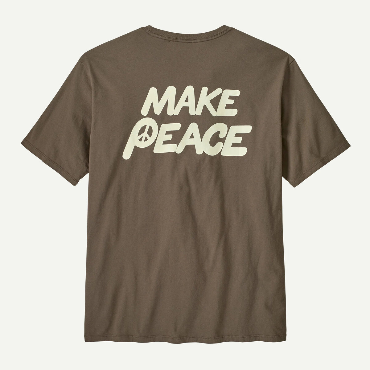 Patagonia Balance Organic T-Shirt - Peace Seeds / Marlow Brown