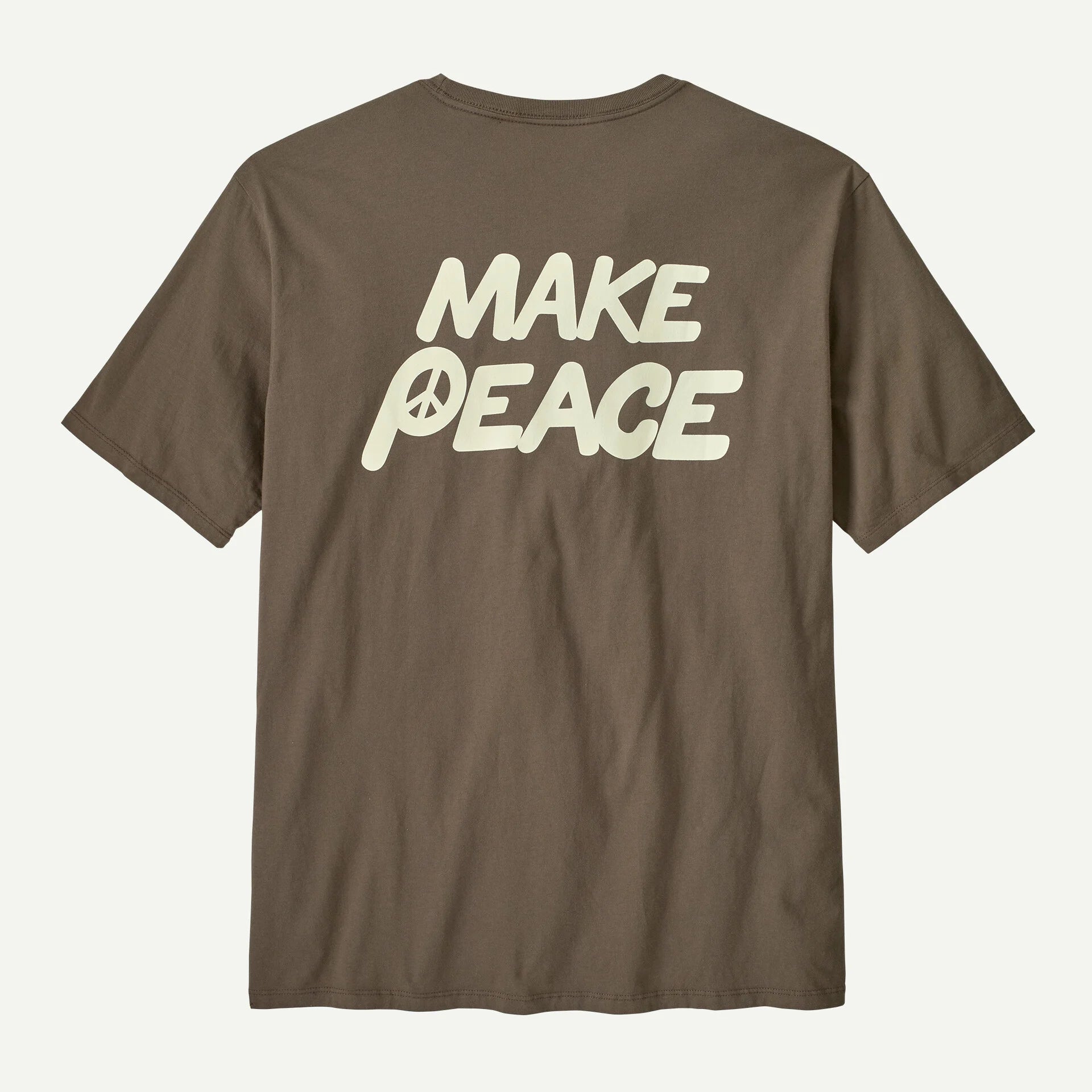 Patagonia Balance Organic T-Shirt - Peace Seeds / Marlow Brown