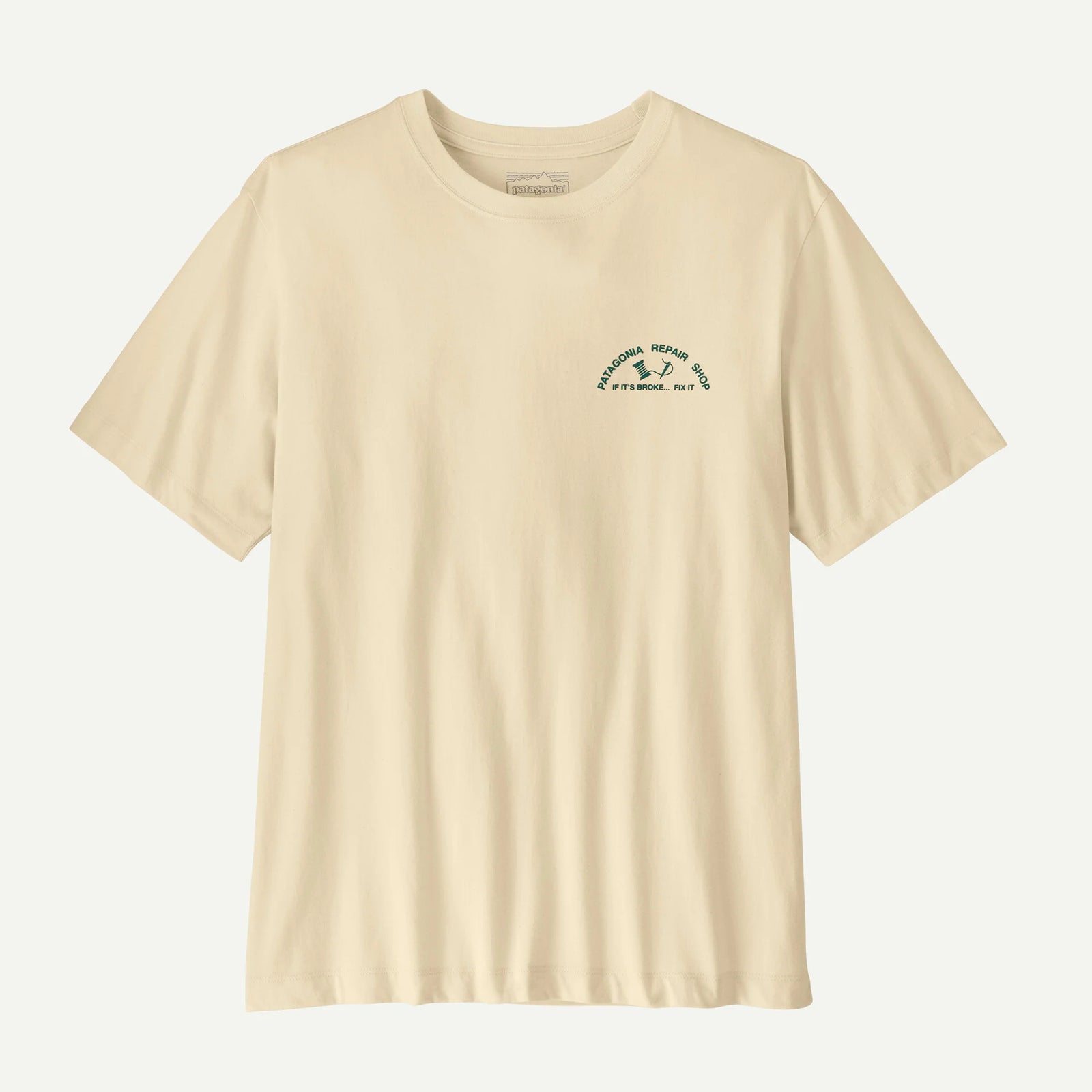 Patagonia Repair Shop T-Shirt - Undyed Natural