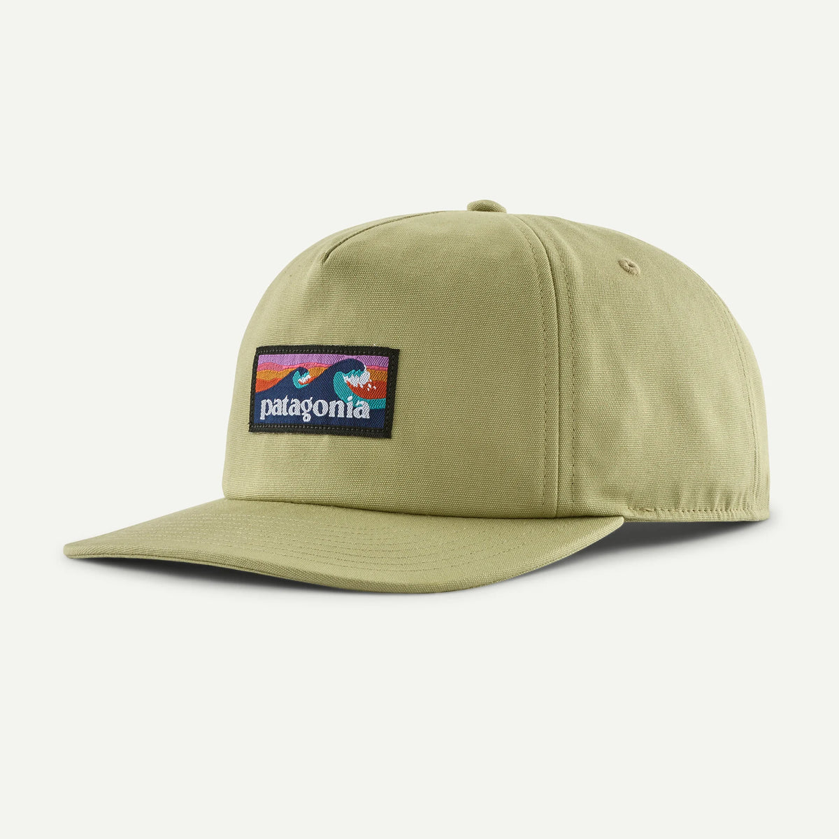Patagonia Boardshort Label Funfarer Cap - Gumtree Green