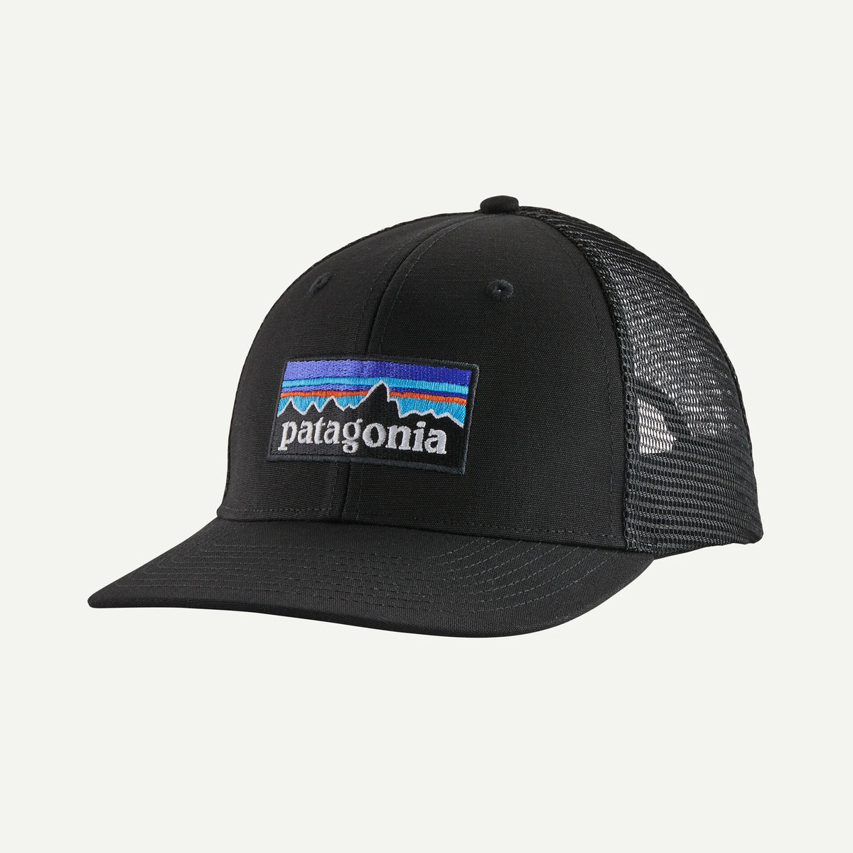 Patagonia P-6 Logo Trucker - Black