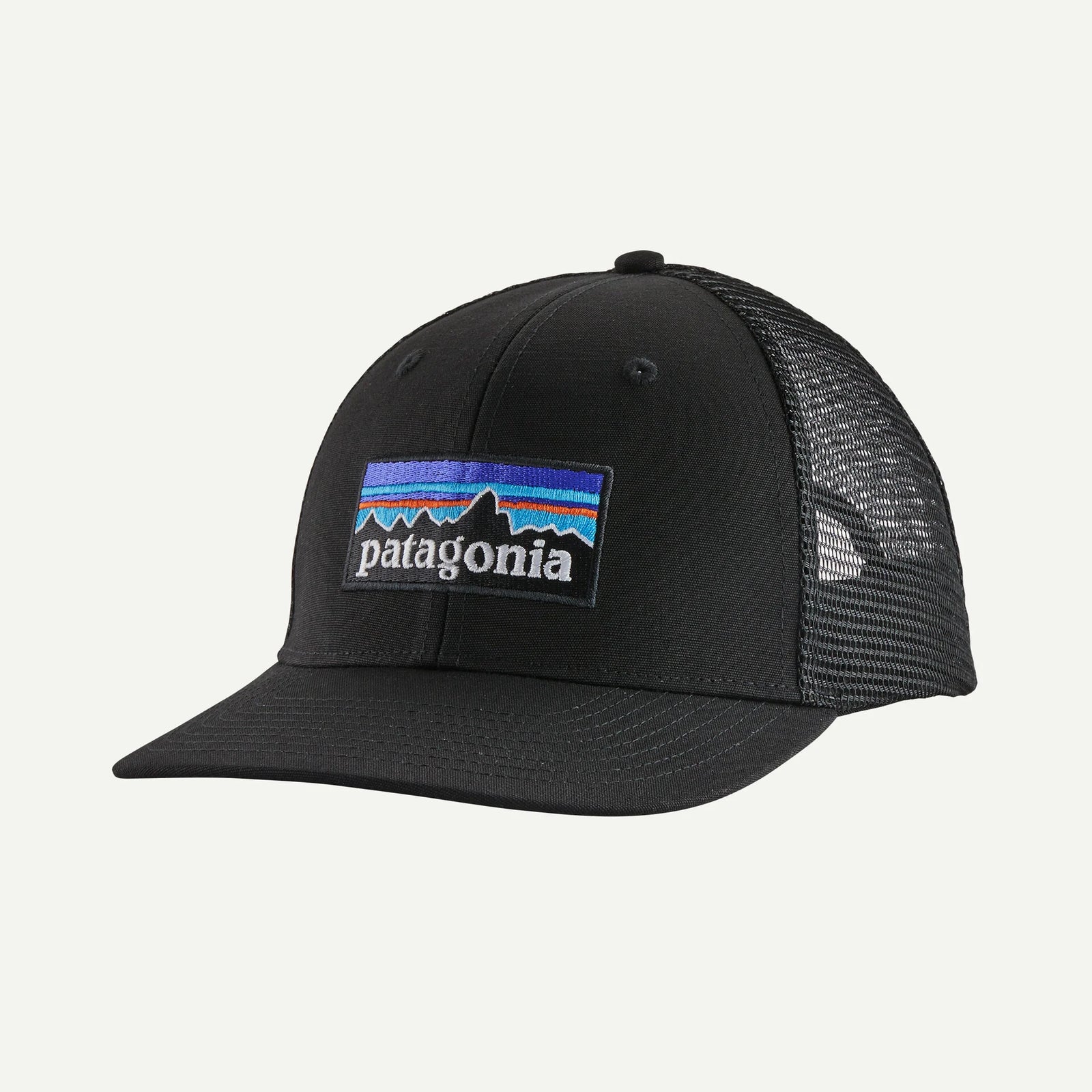 Patagonia P-6 Logo Trucker - Black