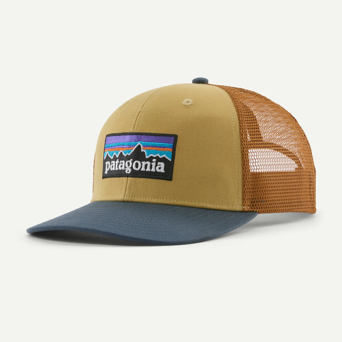 Patagonia P-6 Logo Trucker - Lnyx Tan