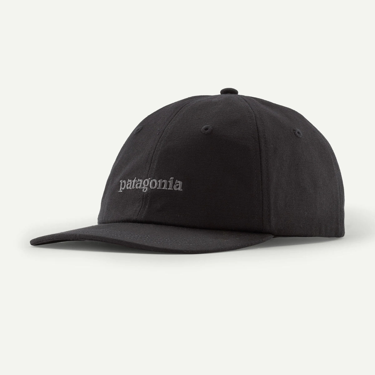 Patagonia Fitz Roy Icon Trad Cap - Text Logo / Ink Black