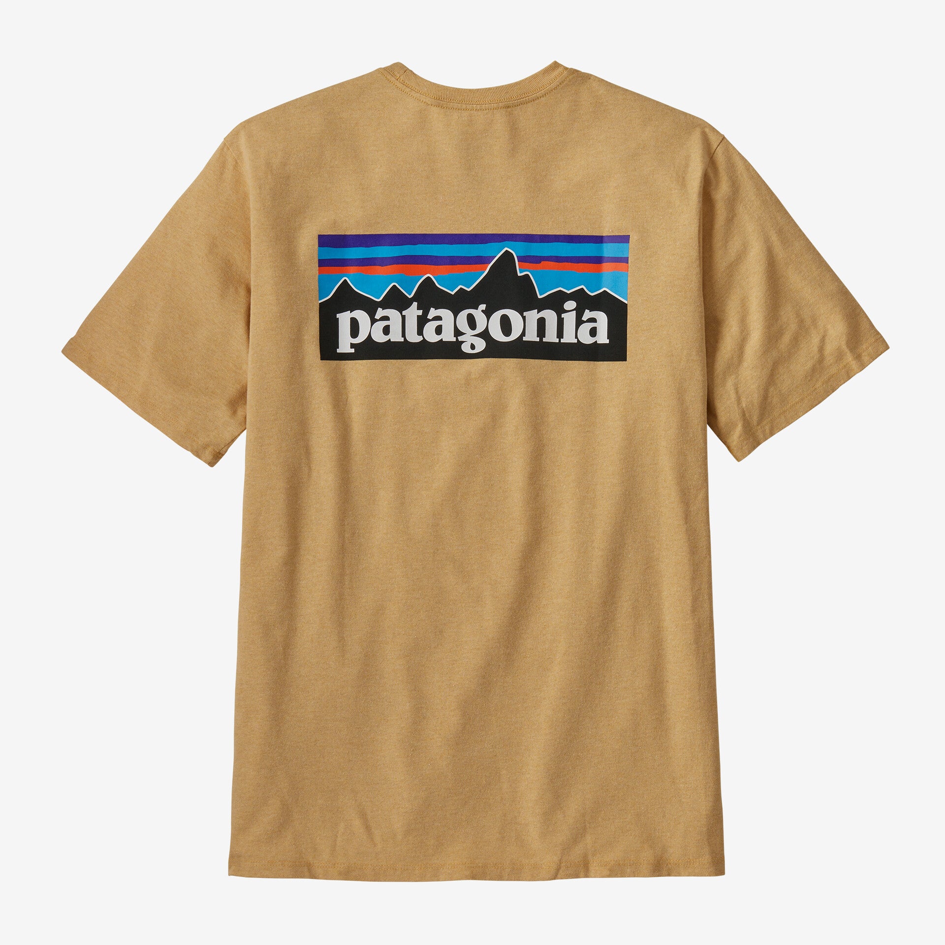 Patagonia P-6 Logo T-Shirt - Beeswax Tan