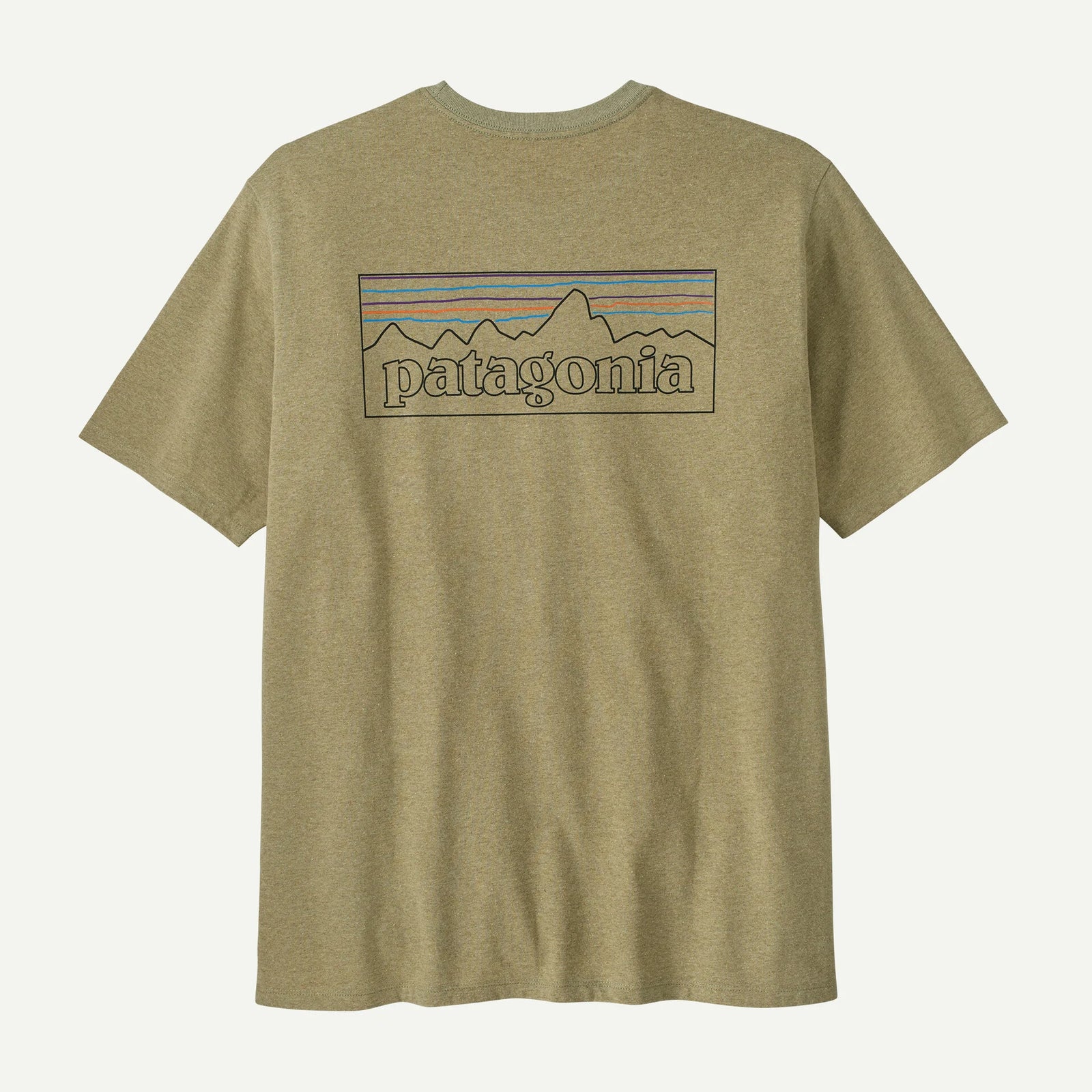 Patagonia P-6 Logo T-Shirt - P-6 Outline / Gumtree Green