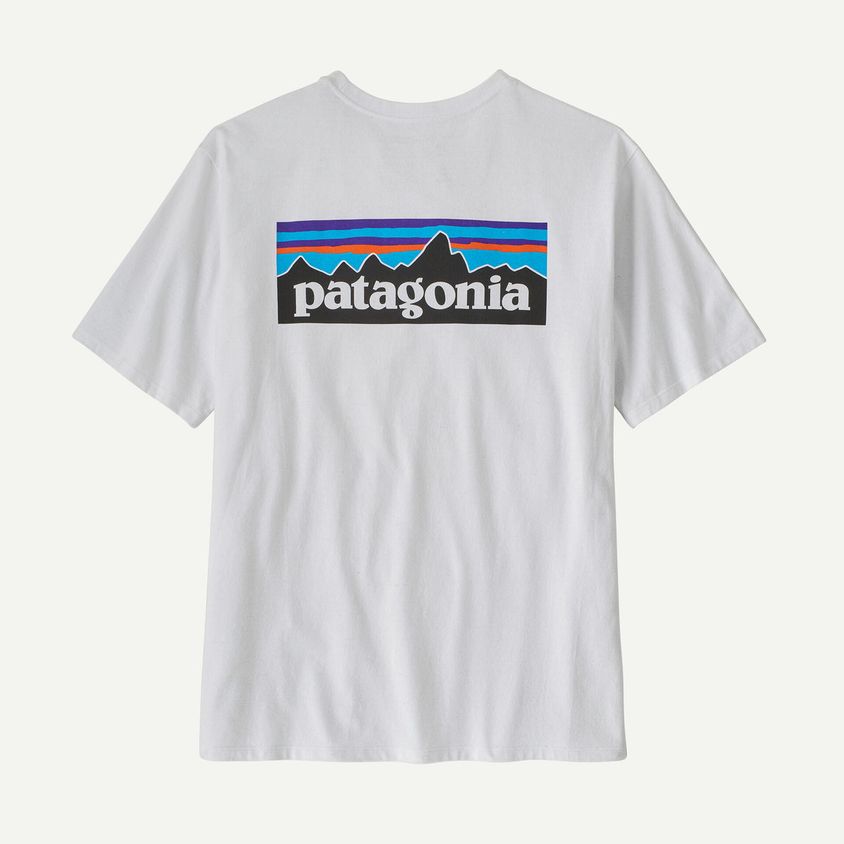 Patagonia P-6 Logo T-Shirt - White