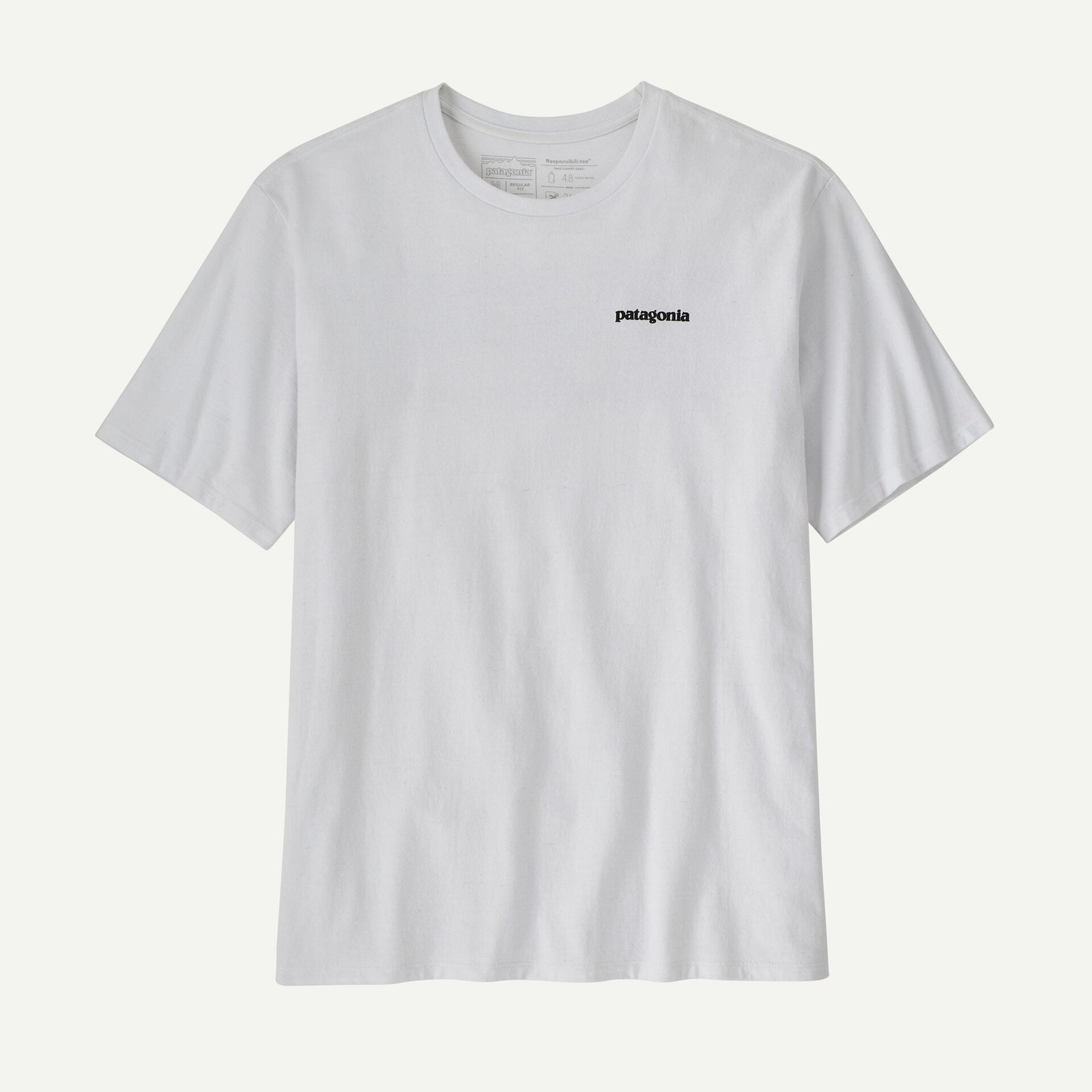 Patagonia P-6 Logo T-Shirt - White