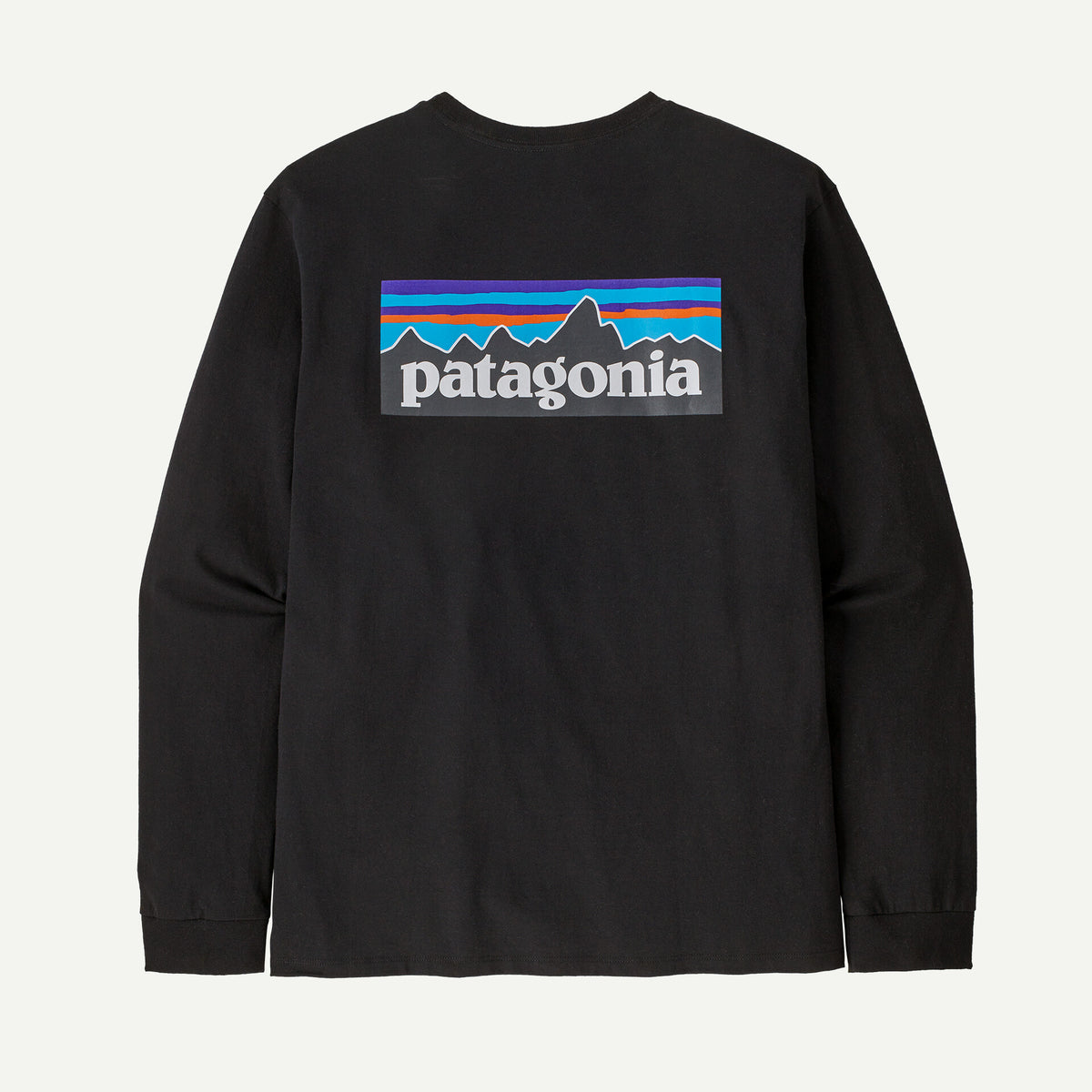 Patagonia LS P-6 T-Shirt - Black