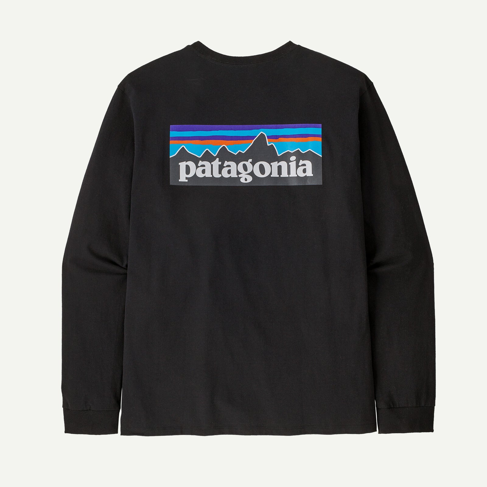 Patagonia LS P-6 T-Shirt - Black