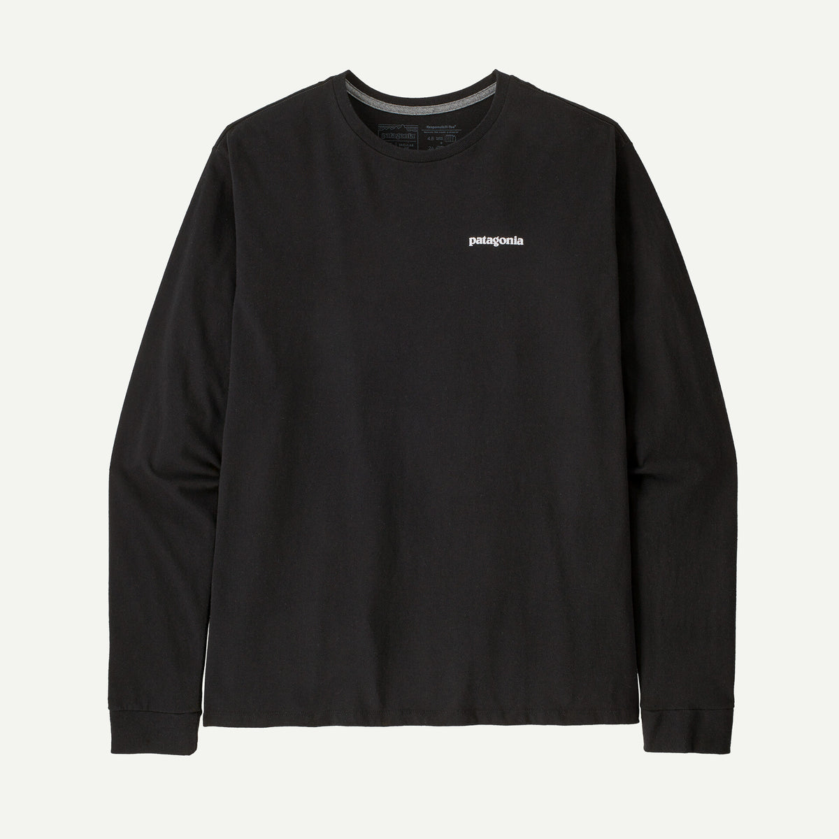 Patagonia LS P-6 T-Shirt - Black