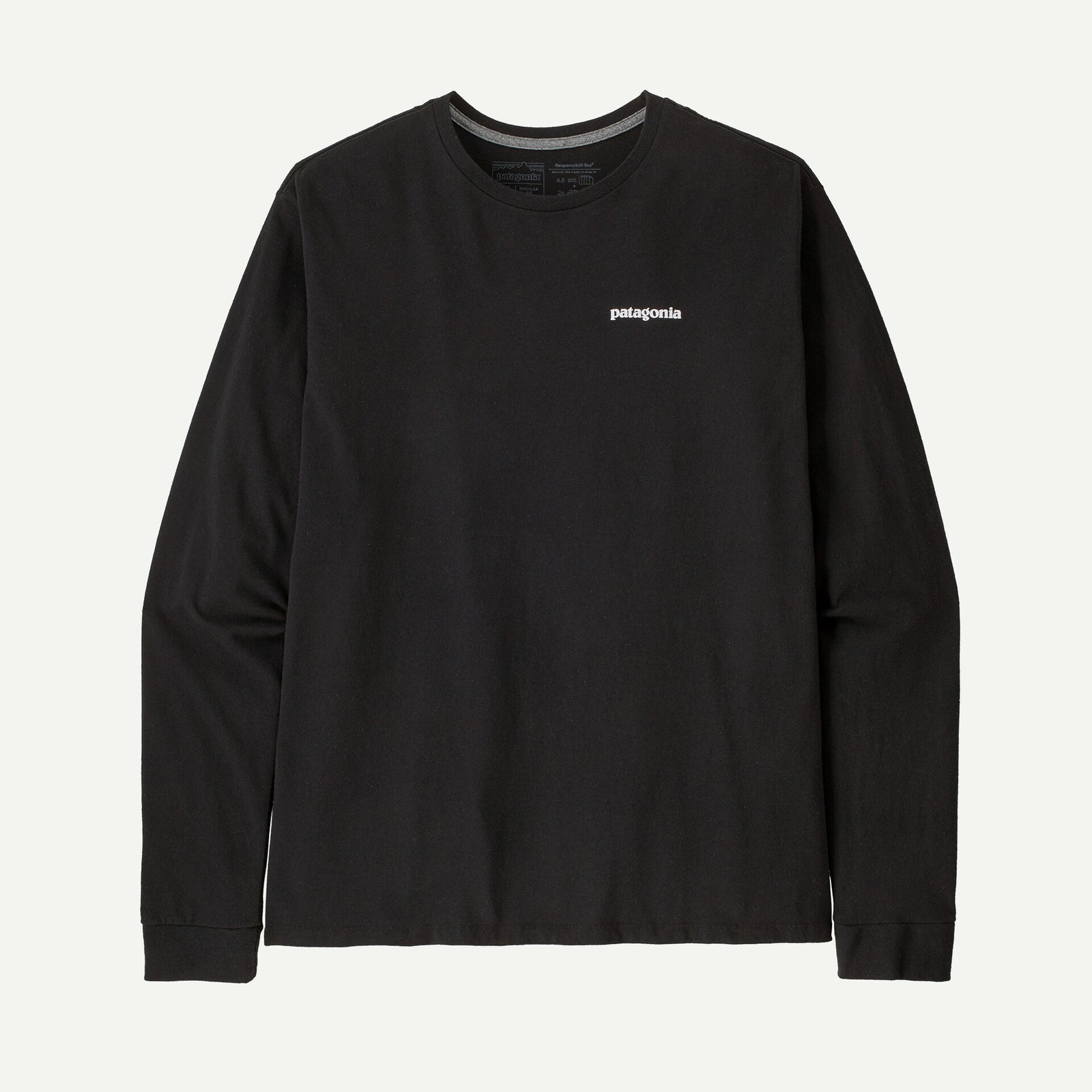 Patagonia LS P-6 T-Shirt - Black