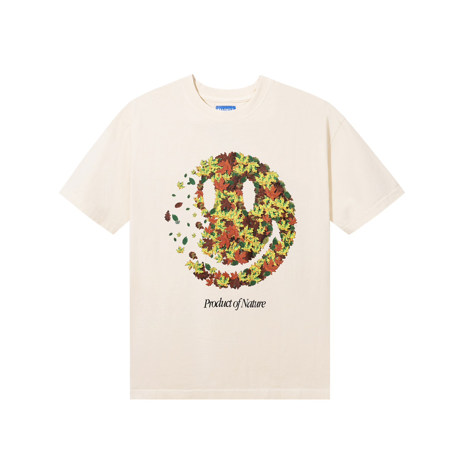 Market Smiley Product of Nature T-Shirt - Ecru