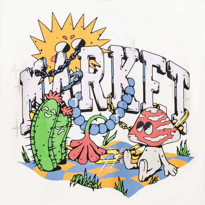 Market Fantasy Farm T-Shirt - Ecru