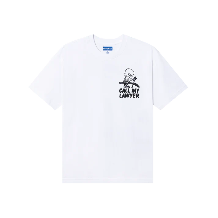 Market Not Guilty T-Shirt - White