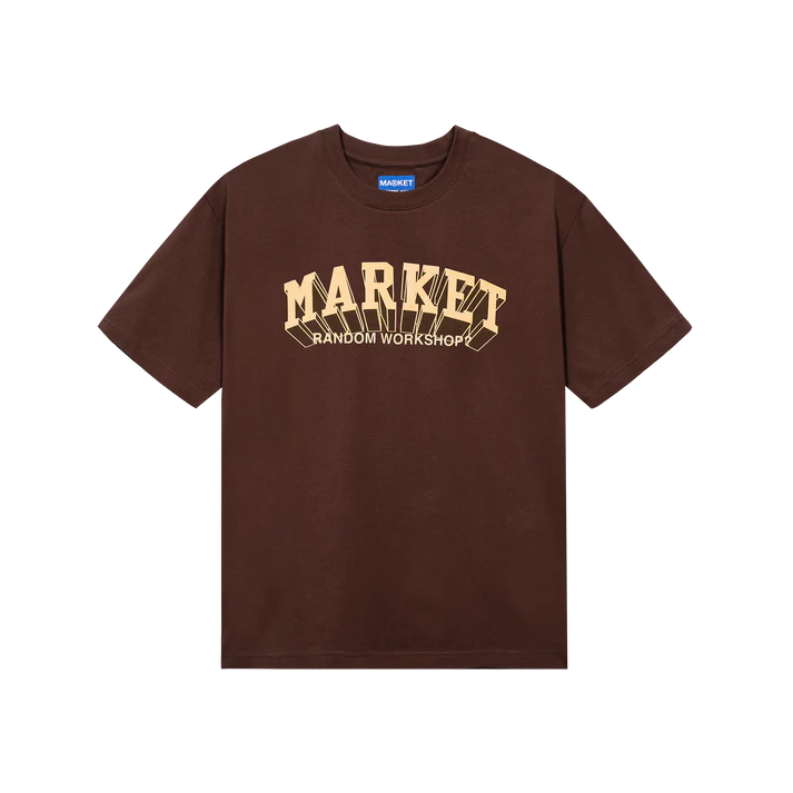Market Super Market T-Shirt - Brown
