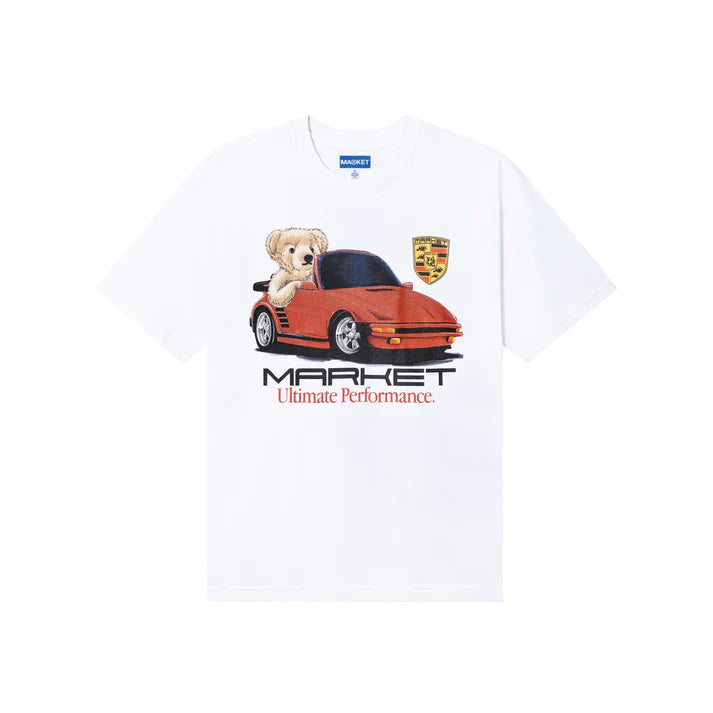 Market Ultimate Performance Bear T-Shirt - White