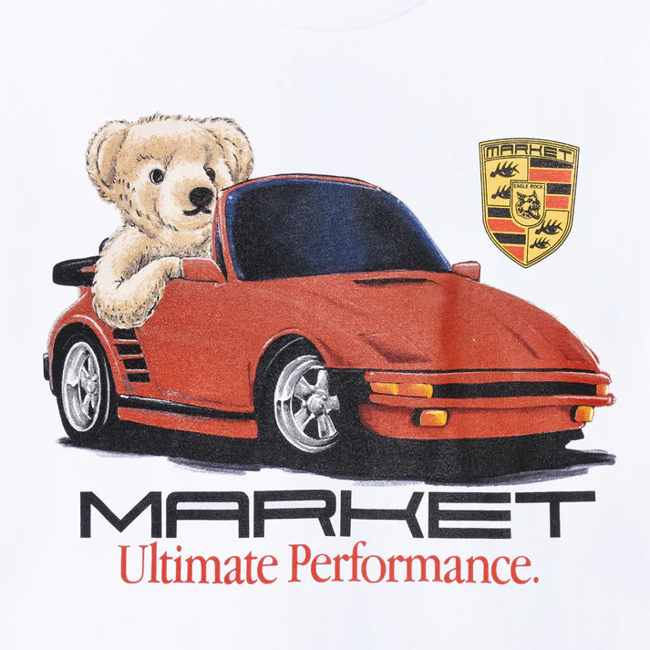 Market Ultimate Performance Bear T-Shirt - White