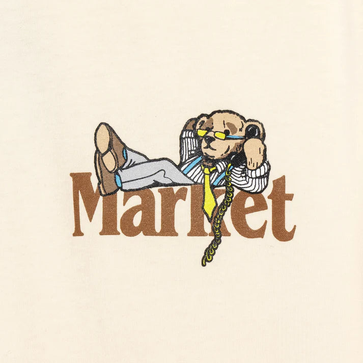 Market Better Call Bear T-Shirt - Ecru