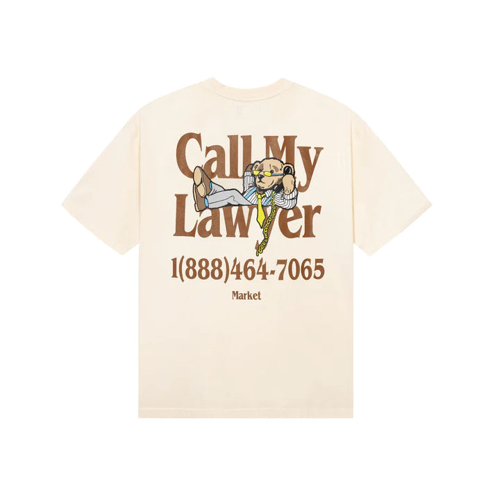 Market Better Call Bear T-Shirt - Ecru