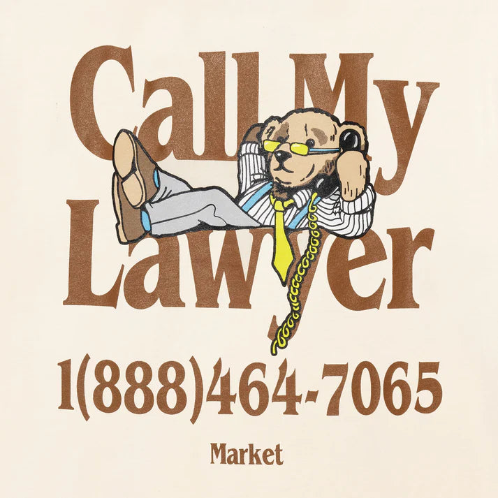 Market Better Call Bear T-Shirt - Ecru