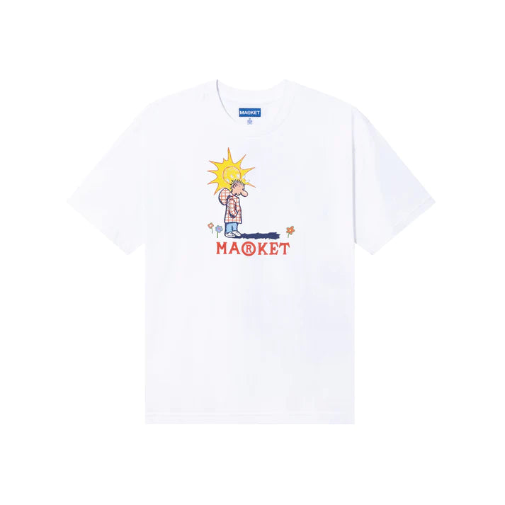 Market Shadow Work T-Shirt - White