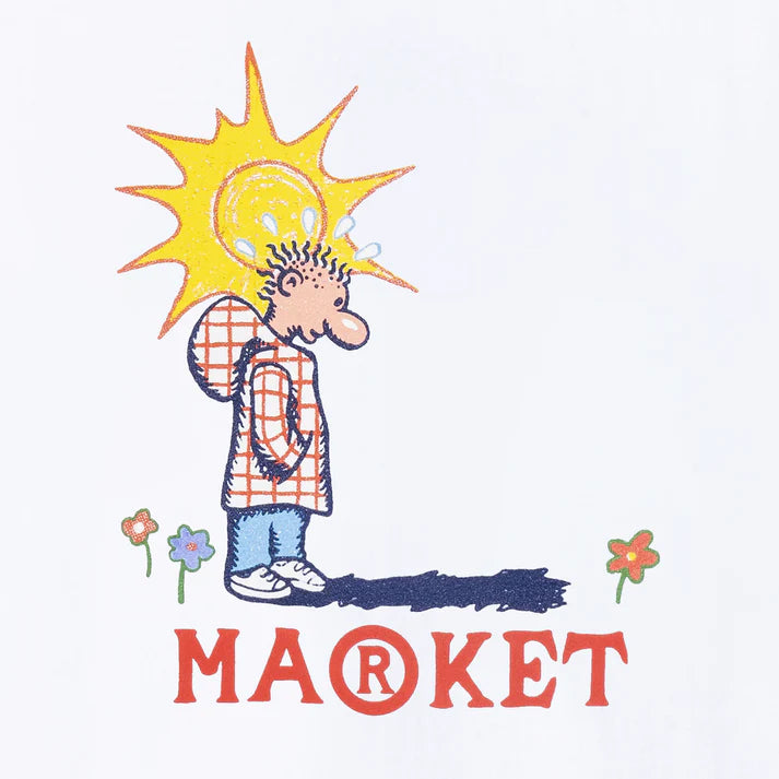 Market Shadow Work T-Shirt - White