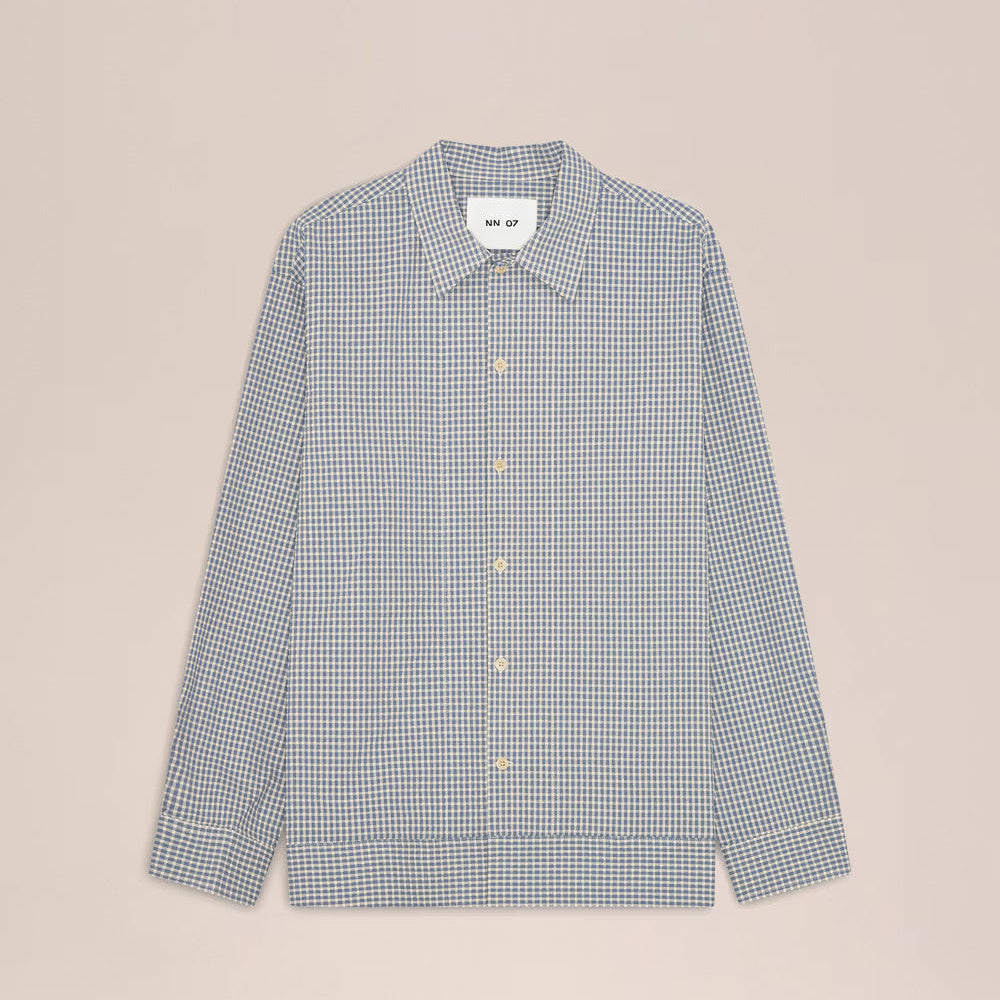 NN07 Reed Overshirt - Stone Blue