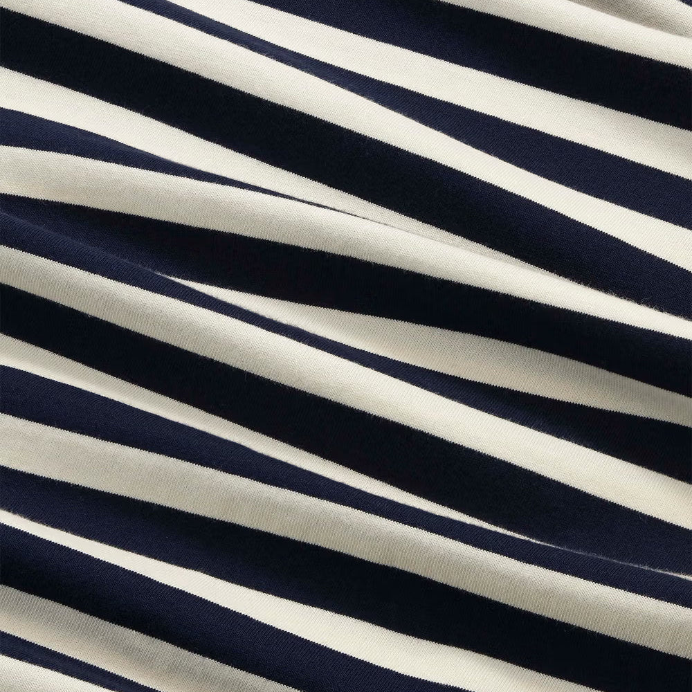 NN07 Pedro T-Shirt - Navy Stripe