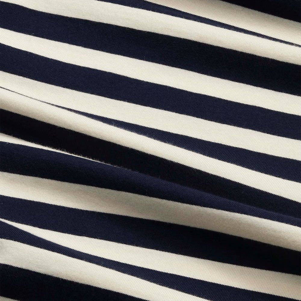 NN07 Lionel LS T-Shirt - Navy Stripe