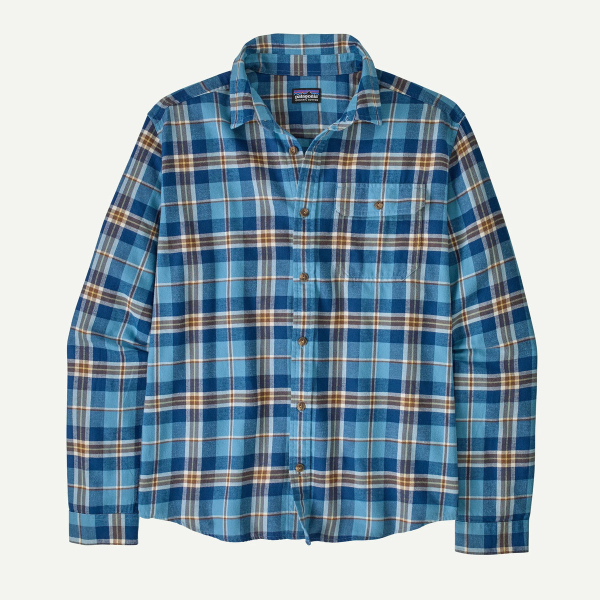 Patagonia LW Fjord Flannel - Prime / Shore Blue