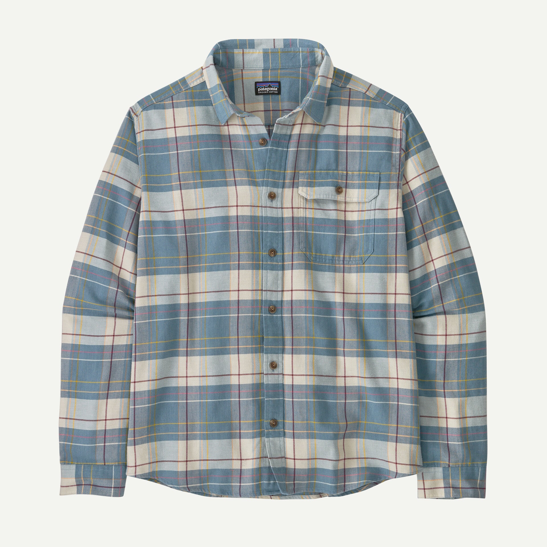 Patagonia LW Fjord Flannel - Raft / Still Blue