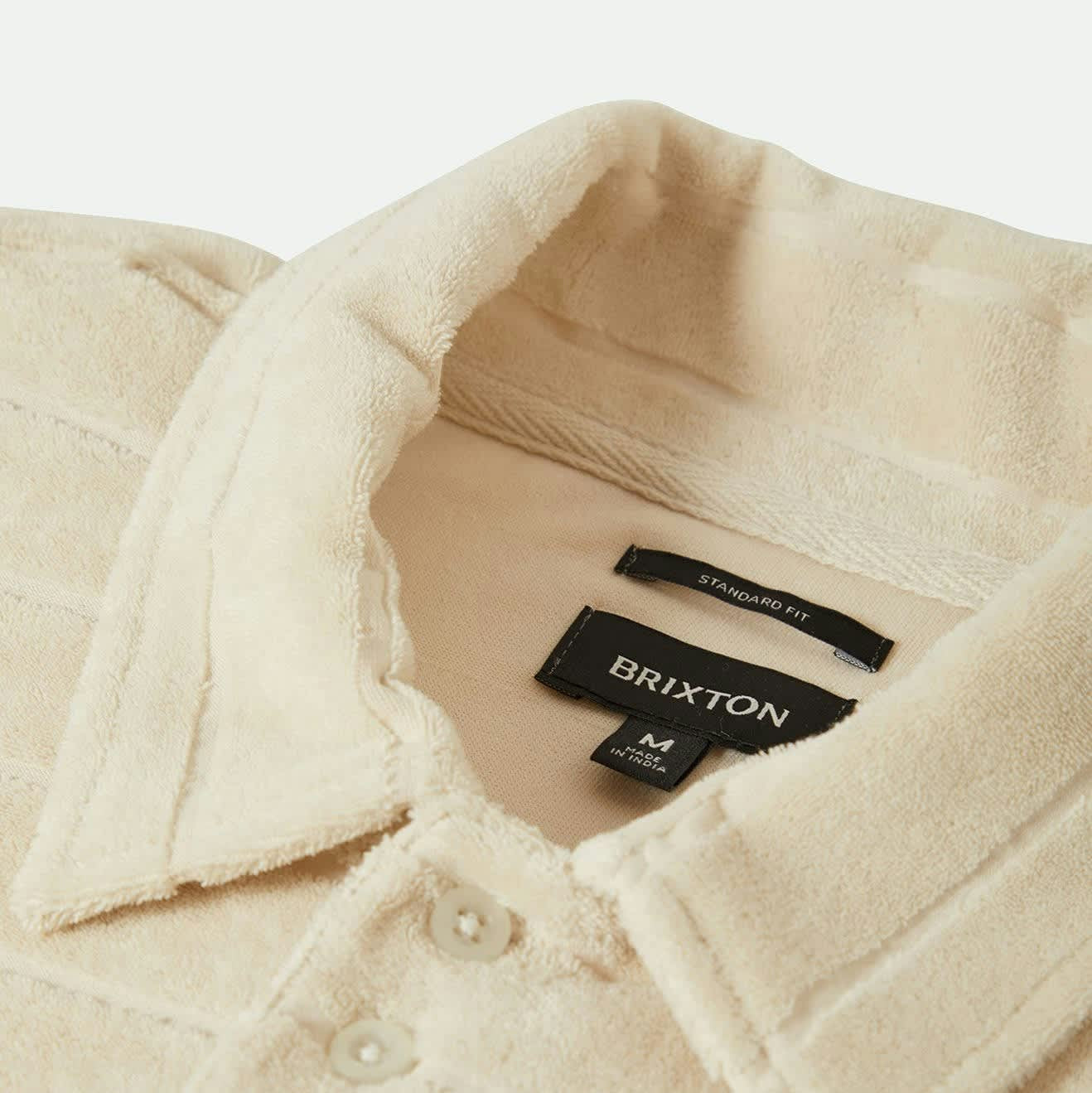 Brixton Weekend Terry Polo - Whitecap