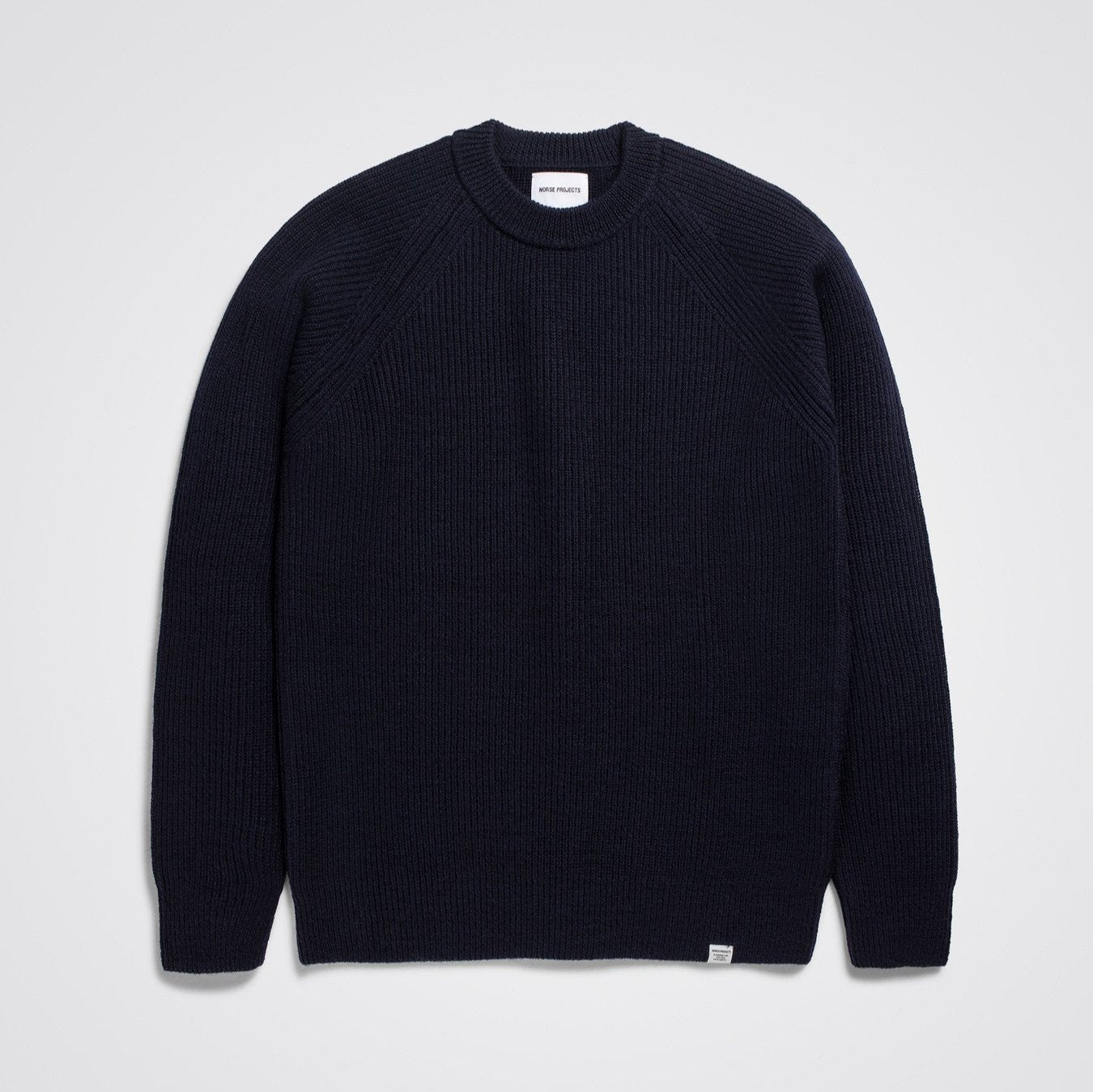 Norse Projects Roald Wool Sweater - Dark Navy