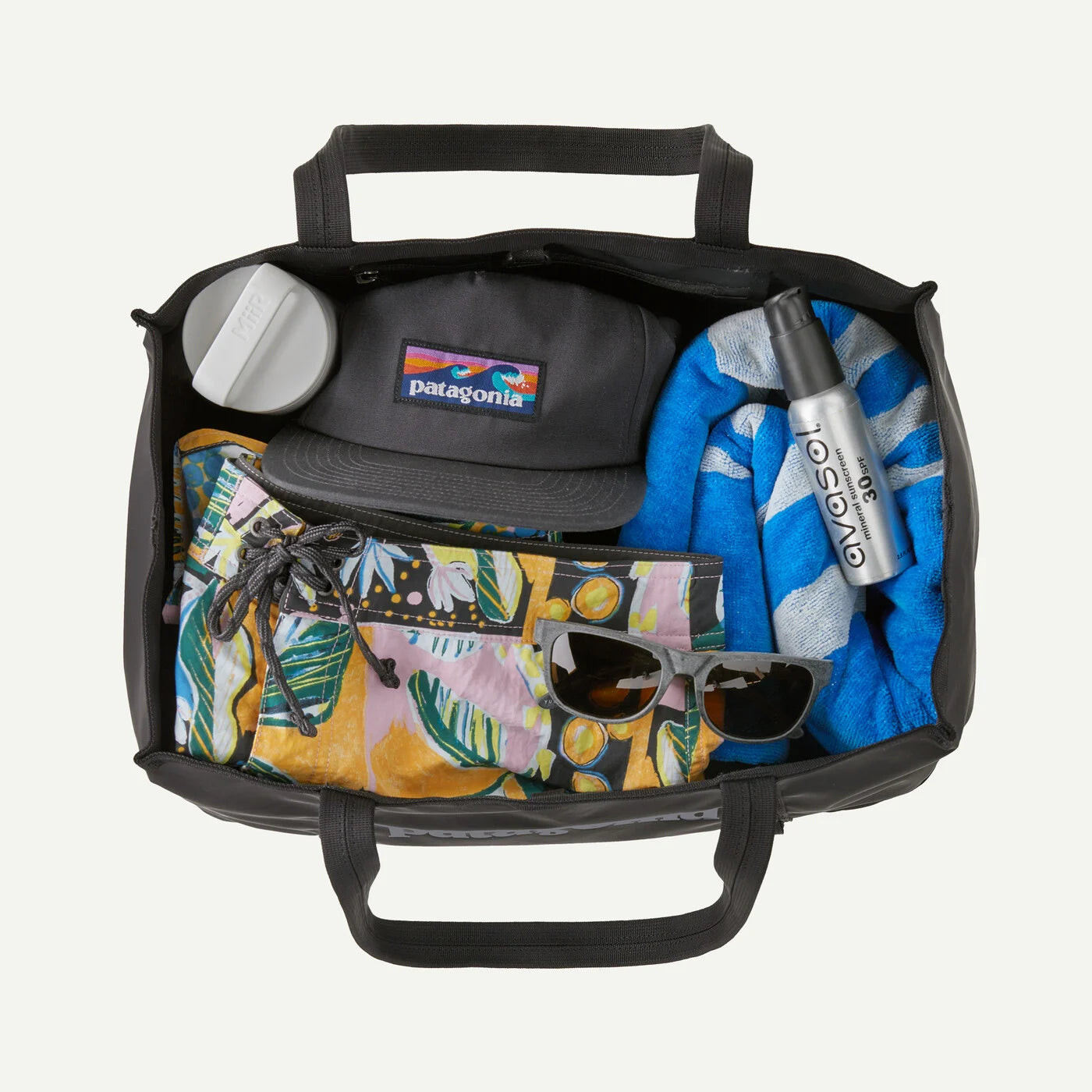 Patagonia Black Hole Tote 25L - Black / Black