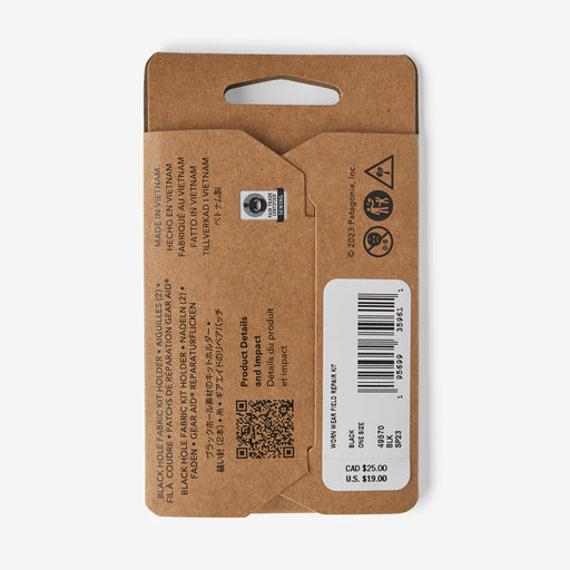 Patagonia Worn Wear Patch Kit - Black
