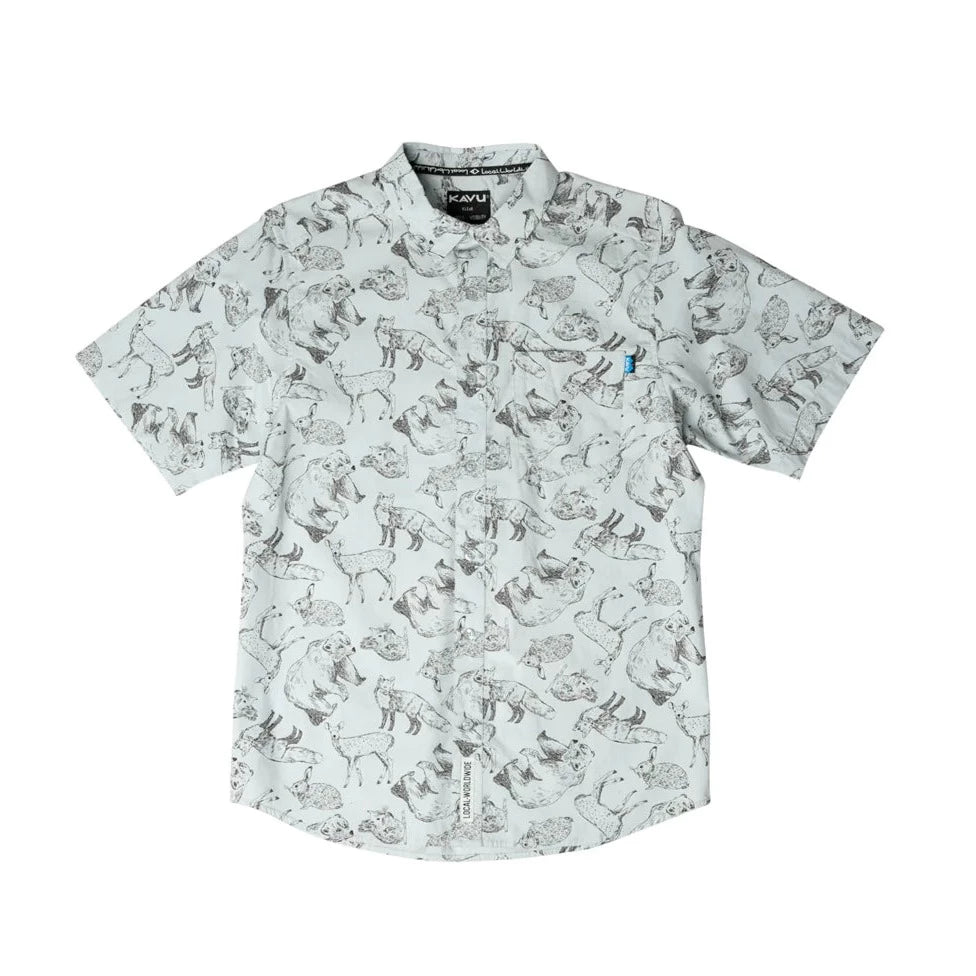 Kavu Festaruski Shirt - Forest Critters