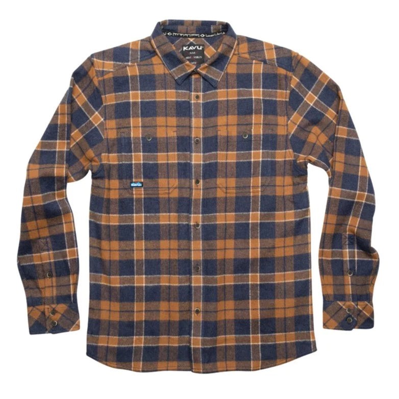 Kavu Big Joe Shirt - Blue Amber