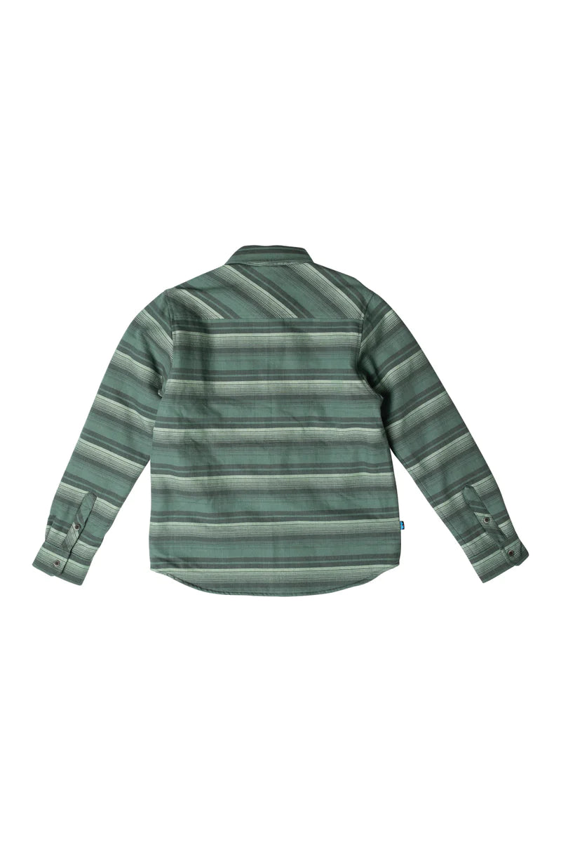 Kavu Eagle Pine Shirt - Dark Forest Stripe